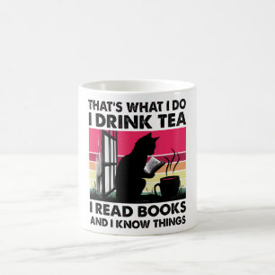Ik lees boeken en ik weet dingen koffiemok
