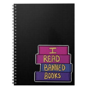 Ik lees boeken zonder vergunning notitieboek