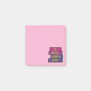 Ik lees boeken zonder vergunning post-it® notes