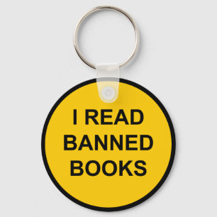 Ik lees boeken zonder vergunning sleutelhanger