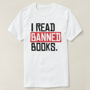 Ik lees boeken zonder vergunning t-shirt