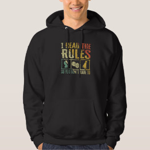 Ik Lees De Regels Zodat Jij Dat Niet Hoef  Vintage Hoodie