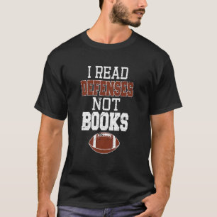 Ik lees Defensie niet Football Quarterback T-shirt