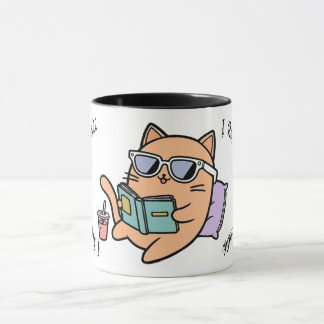 Ik Lees, Dus Ik Schijn! Mok