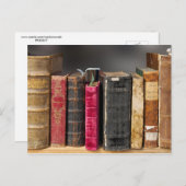 Ik lees graag Antiek boeken Briefkaart (Voorkant / Achterkant)