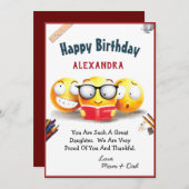 Ik lees graag boeken (Voorkant / Achterkant)