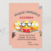 Ik lees graag boeken (Voorkant / Achterkant)