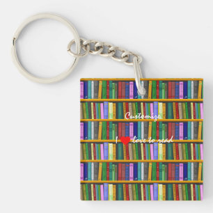 Ik lees graag boeken Thunder_Cove Sleutelhanger