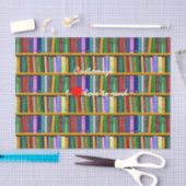 Ik lees graag boeken Thunder_Cove Tissuepapier (Craft)