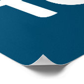 Ik lees graag het Poster van Penguin (Hoek)