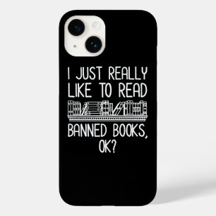 Ik lees graag verboden boeken, oké? Case-Mate iPhone 14 hoesje