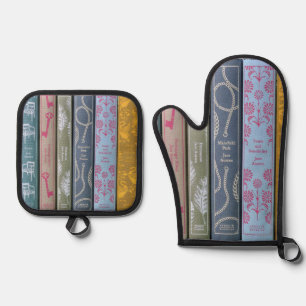 Ik lees liever Jane Austen Ovenwant & Pannenlap Set