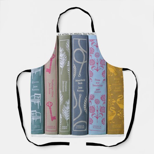 Ik lees liever Jane Austen Schort (Voorkant)