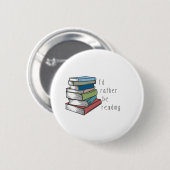 Ik lees liever: ronde button 5,7 cm (Voorkant /achterkant)
