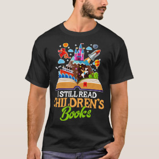 Ik lees nog steeds het Shirt van kinderboeken