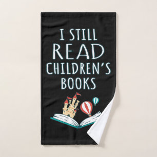 Ik lees nog steeds kinderboeken II Bad Handdoek
