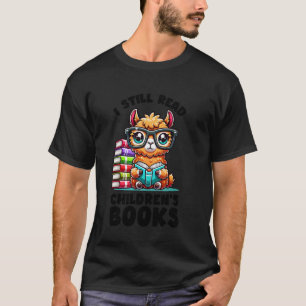 Ik Lees Nog Steeds Kinderboeken Lezer Llama T-shirt