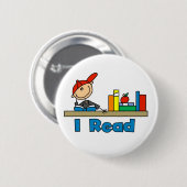 Ik lees ronde button 5,7 cm (Voorkant /achterkant)