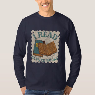 Ik lees verboden boeken  boeken met T-Shirt
