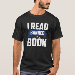 Ik lees verboden boeken Boekenwurmlezers T-shirt