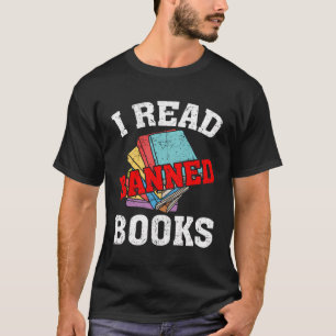 Ik lees verboden boeken - Bookworm Books Lover Rea T-shirt