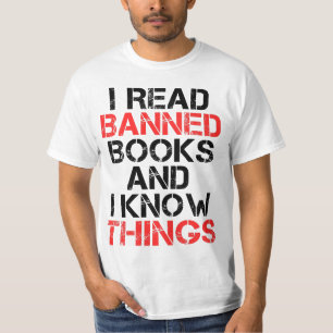 Ik Lees Verboden Boeken En Ik Weet Dingen T-shirt