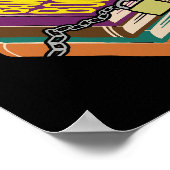 Ik lees verboden boeken | Engelse leraar Grappig Poster (Hoek)