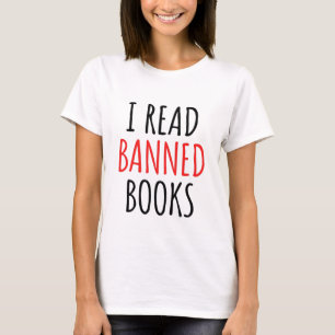 Ik Lees Verboden Boeken Grappige Spreuk T-shirt