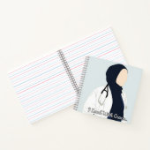 Ik leid met Grace - Hijabi Doctor Notitieboek (Binnen)