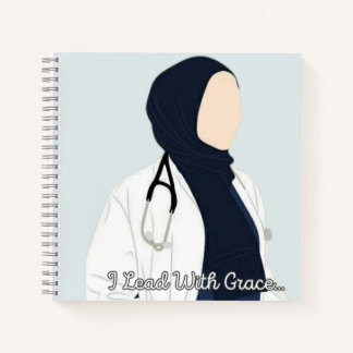 Ik leid met Grace - Hijabi Doctor Notitieboek