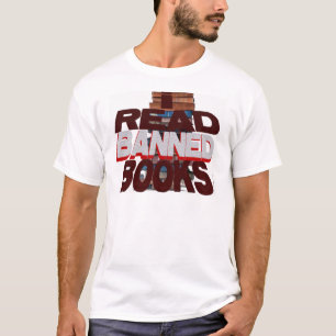IK LEZEN VERBODEN BOEKEN T-SHIRT