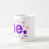 Ik. (LGBT-homoseksuele transgender) Koffiemok (Center)