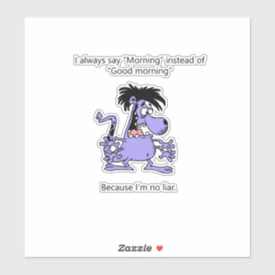 Ik lieg niet sticker