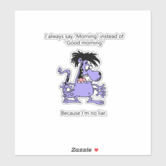 Ik lieg niet sticker