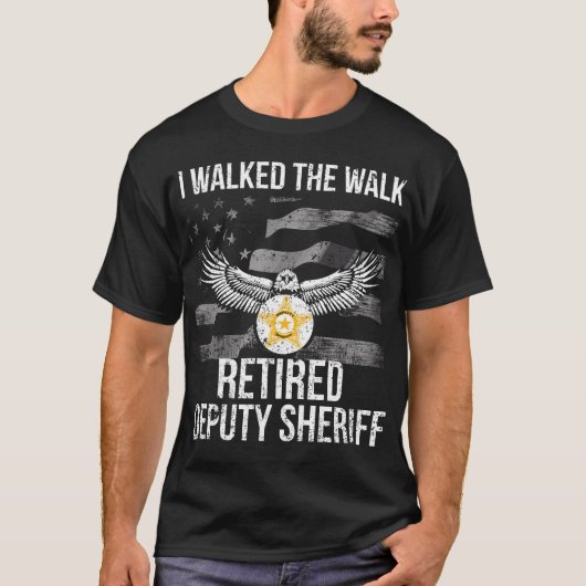 Ik liep de walk Flag in ruste. T-shirt (Voorkant)