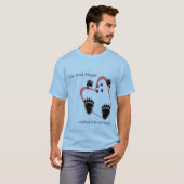 Ik liep mijn hart in. t-shirt (Voorkant volledig)