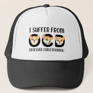 Ik lijd aan OCD obsessief corgi stoornis huisdiere Trucker Pet