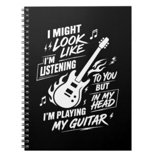 Ik Lijk Wel Te Luisteren Gitaar Notitieboek