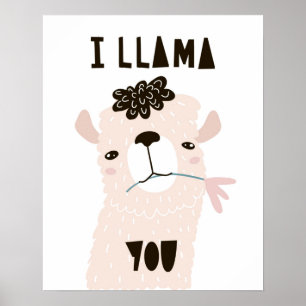 Ik Llama jij Poster