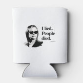 Ik loog en mensen stierven blikjeskoeler (Achterkant)