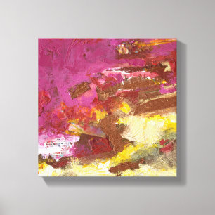 Ik loop er doorheen canvas afdruk