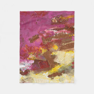 Ik loop er doorheen fleece deken