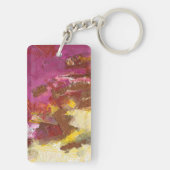 Ik loop er doorheen sleutelhanger (achterkant)