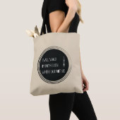 Ik loop langs Faith Tote Bag (Dichtbij)