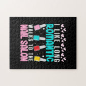 Ik loop naar het salon. legpuzzel (Horizontaal)