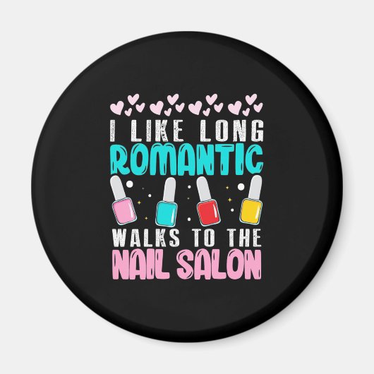 Ik loop naar het salon. magneet (Voorkant)