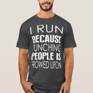 ik loop omdat 2 t-shirt