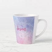 Ik loop op Jezus, Chaos en koffie Latte Mok (Rechts)