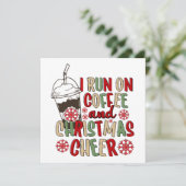 Ik loop op koffie en Kerstvreugde (Staand voorkant)