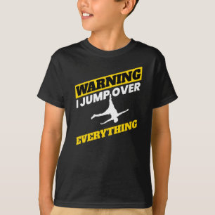 Ik loop over alles parkour t-shirt
